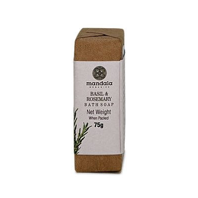 Basil & Rosemary Handmade Soap - Mandala Organics